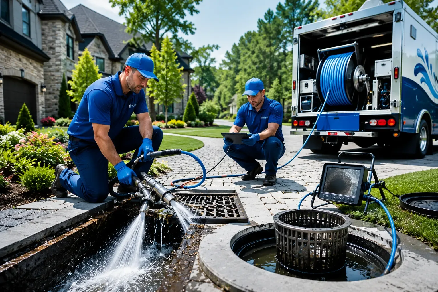 Local outdoor drain cleaning professionals in Chalmers, IN